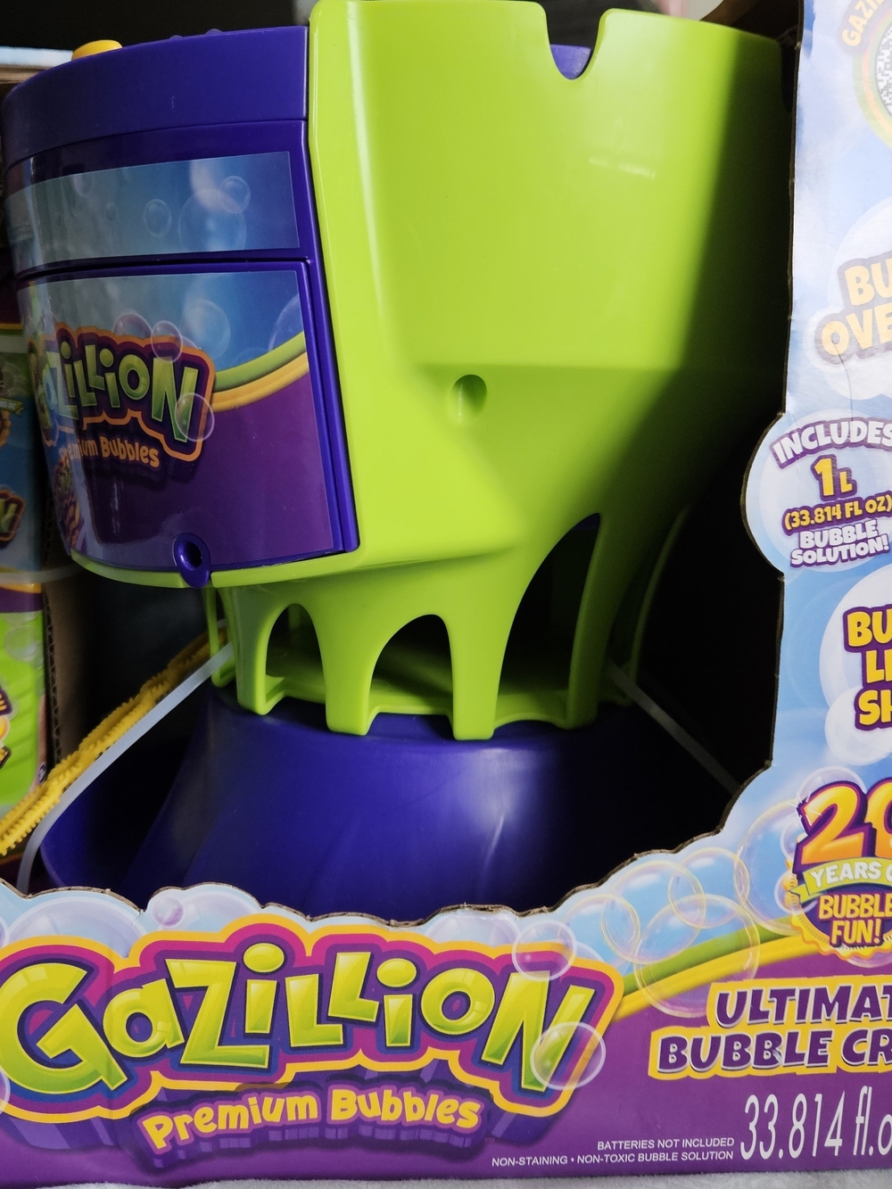 Ultimate Bubble Machine Playset - Green & Purple